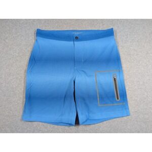 Mack Weldon Men Shorts 33/34 Swim Boardshort Gradient‎ Striped Drawstring 8"